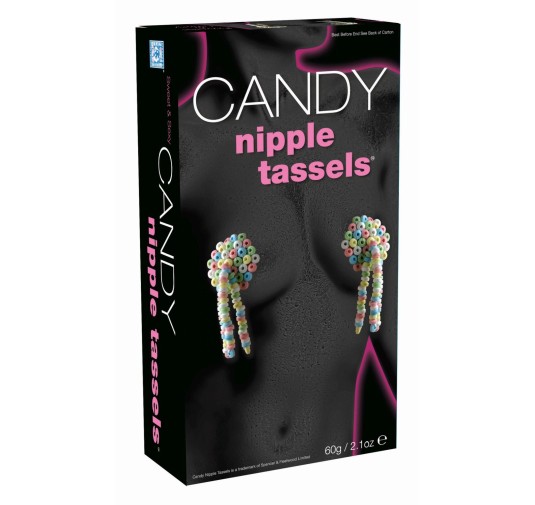 Słodycze-CANDY NIPPLES TASSELS, Frędzelki na sutki